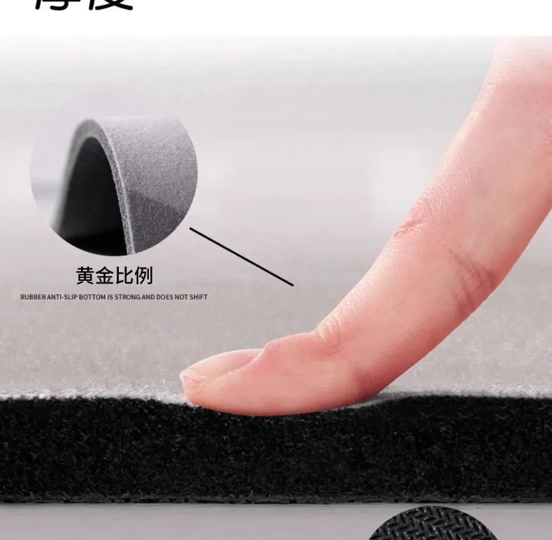 New Technology Car Floor Mats, Universal for Car Interior, Water-Absorbent, Wear-Resistant, Dirt-Resistant Floor Mats Full Set Decoration Car Mats for Vehicle Use.-6