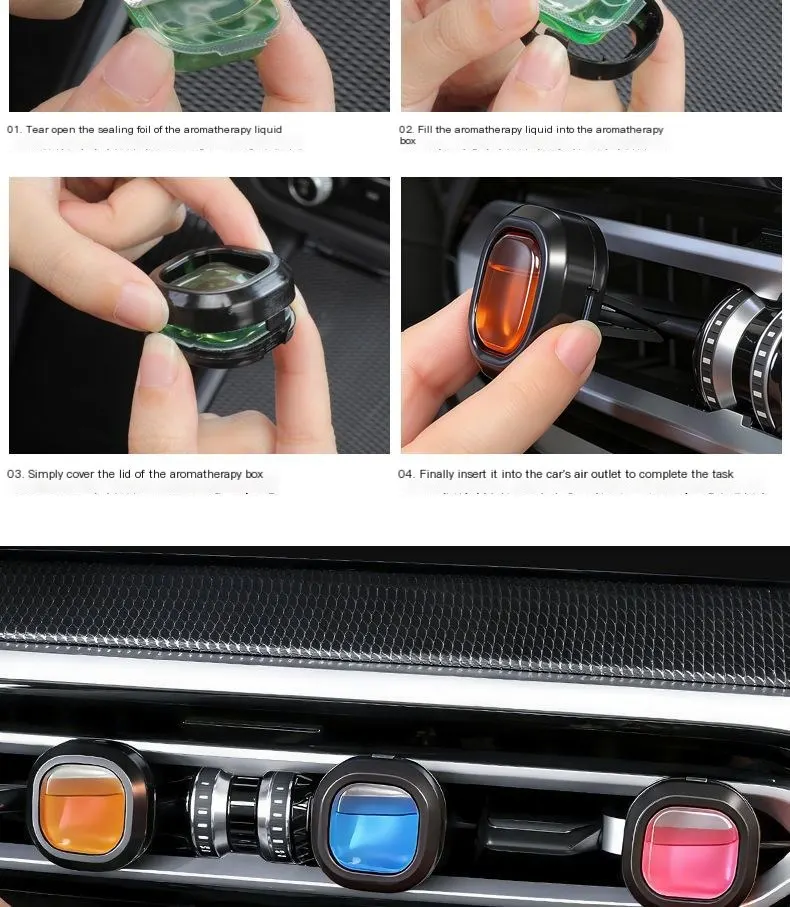 Recharge de parfum pour diffuseur de voiture 2026, désodorisant et parfumant pour bouche d'aération, parfum longue durée.-23