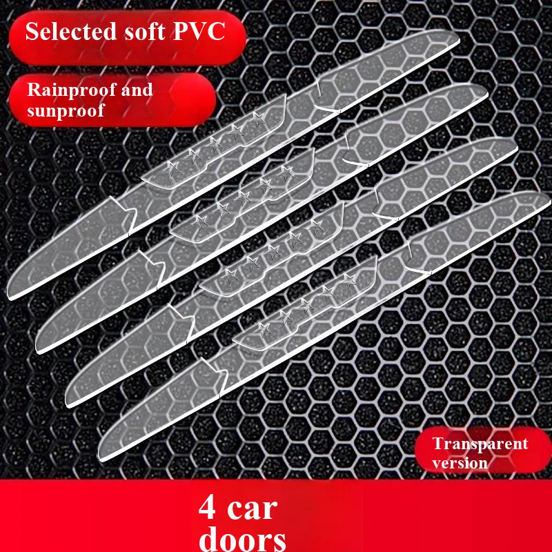 Set de protecție auto anti-coliziune cu elasticitate ridicată - integrare între avertizare reflectorizantă și protecție fizică, compatibil cu toate tipurile de vehicule