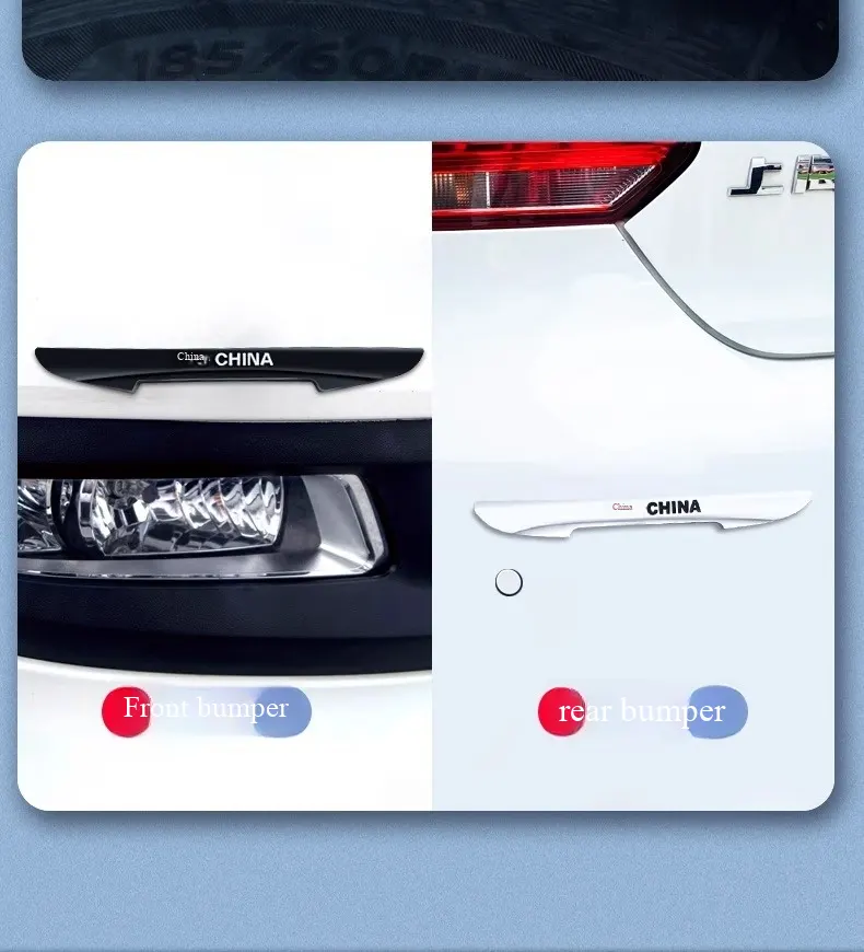 Set de benzi de protecție auto cu elasticitate înaltă - integrare între avertizare reflectorizantă și protecție fizică, compatibil cu toate tipurile de vehicule-14