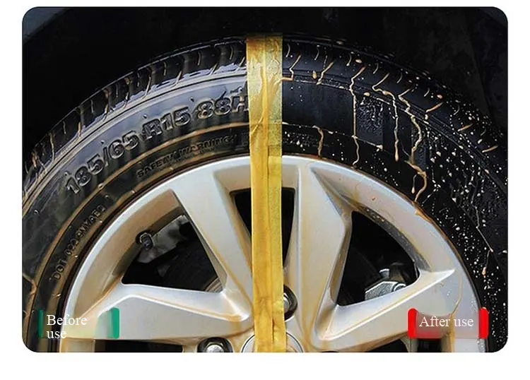 Royal Card Tire Foam Shine: Ultimate Black Shine, Professional Protection-10