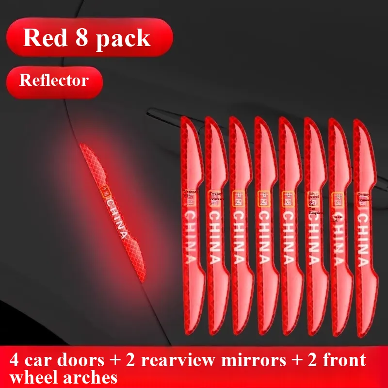 Set de protecție auto anti-coliziune cu elasticitate ridicată - integrare între avertizare reflectorizantă și protecție fizică, compatibil cu toate tipurile de vehicule