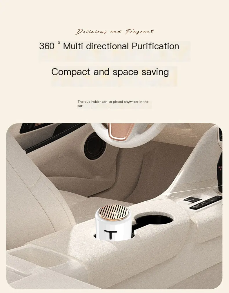 Difusor de aroma para automóvil, bálsamo aromático para coche, perfume para vehículo unisex de alta gama, ambientador sólido para interior de automóvil, fragancia duradera y suave.-9
