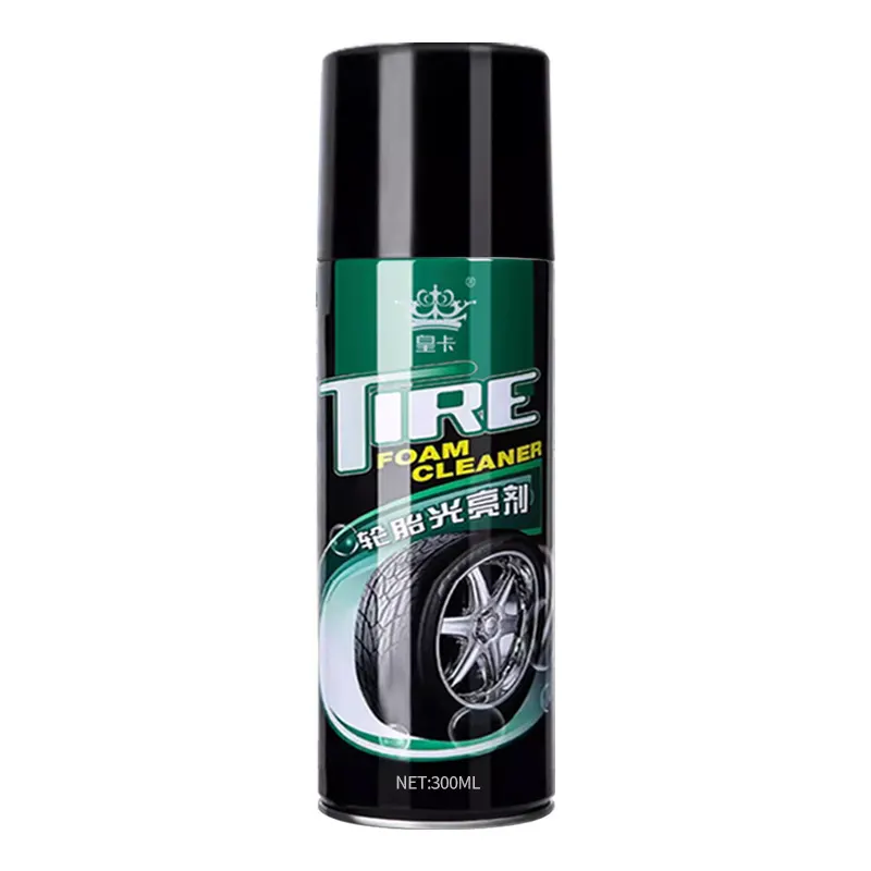 Royal Card Tire Foam Shine: Ultimate Black Shine, Professional Protection