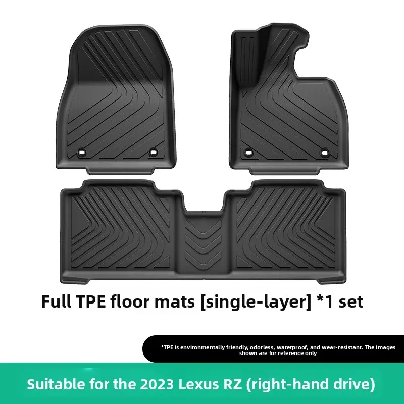 Tapis de sol de voiture en TPE, ajustement personnalisé, tapis de coffre imperméable pour SUV et berline