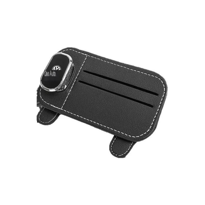 Organisateur de rangement pour pare-soleil de voiture, support multifonctionnel pour lunettes, pochette de rangement pour cartes, porte-cartes, poche à billets et documents.