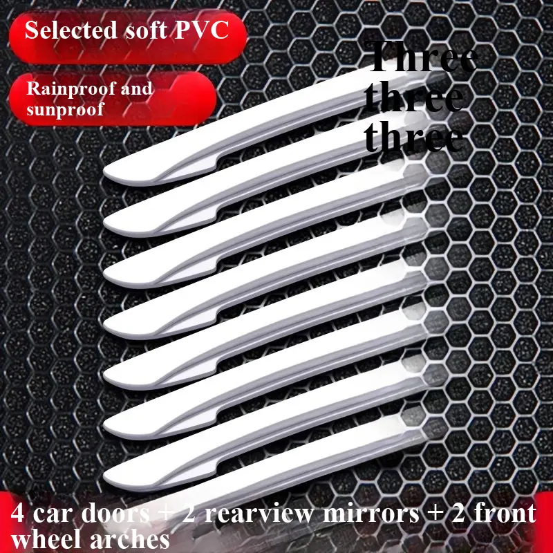 Set de protecție auto anti-coliziune cu elasticitate ridicată - integrare între avertizare reflectorizantă și protecție fizică, compatibil cu toate tipurile de vehicule
