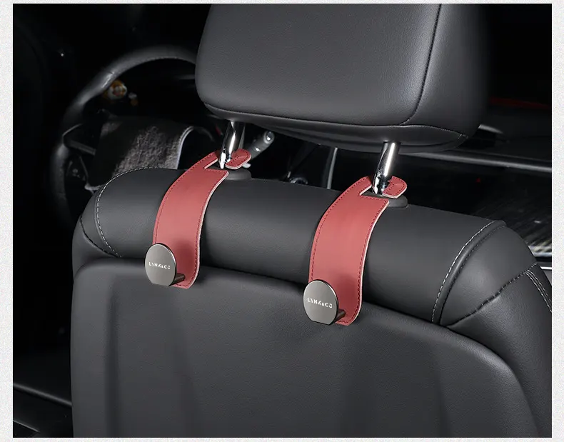 Gancho pequeño para asiento del copiloto compatible con Lynk & Co 01/02/03/05/06/09, accesorio de decoración para interiores de automóviles.-13