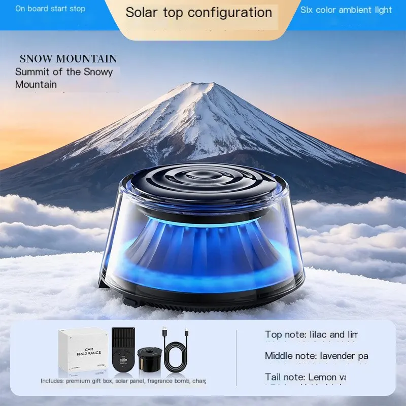 【严选】富士山云雾车载香薰2026新款高档自动喷雾香薰机汽车香水