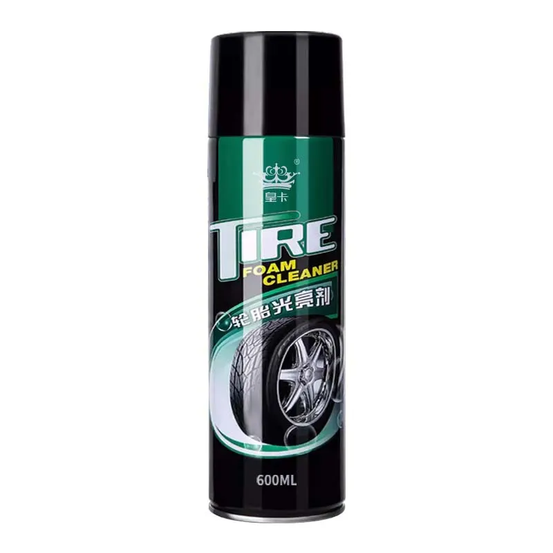 Royal Card Tire Foam Shine: Ultimate Black Shine, Professional Protection