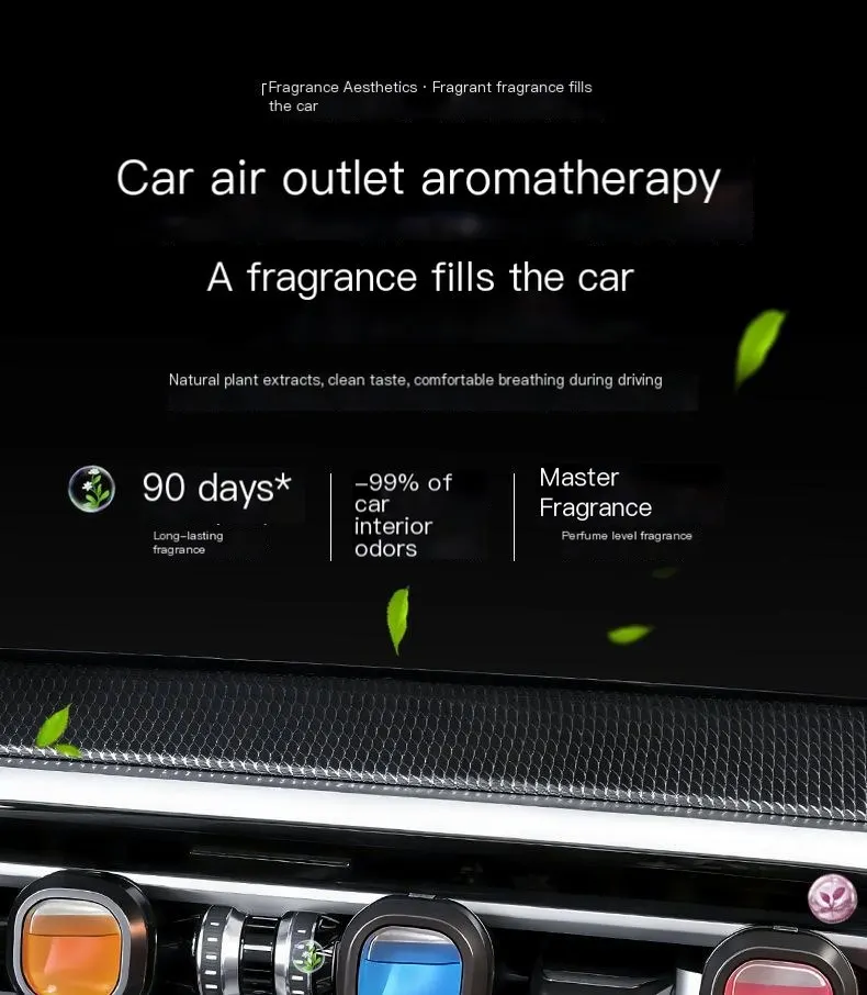 Recharge de parfum pour diffuseur de voiture 2026, désodorisant et parfumant pour bouche d'aération, parfum longue durée.-3