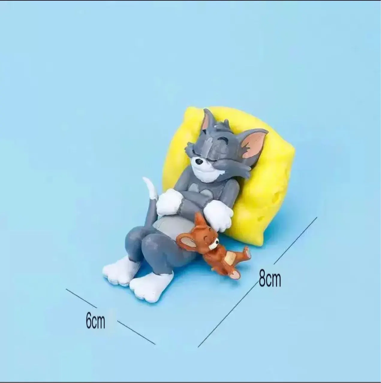 义乌现货大号猫和老鼠车载摆件汤姆杰瑞汽车摆件卡通车内装饰品-5