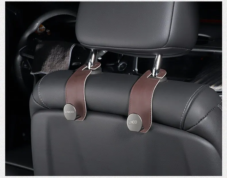 Gancho pequeño para asiento del copiloto compatible con Lynk & Co 01/02/03/05/06/09, accesorio de decoración para interiores de automóviles.-15