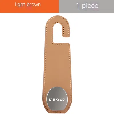 Reposabrazos doble función para asiento de copiloto (Lynk & Co) color marrón claro, 1 unidad