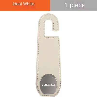 Soporte de doble uso para asiento del copiloto con gancho único (Lynk & Co) color beige, 1 unidad